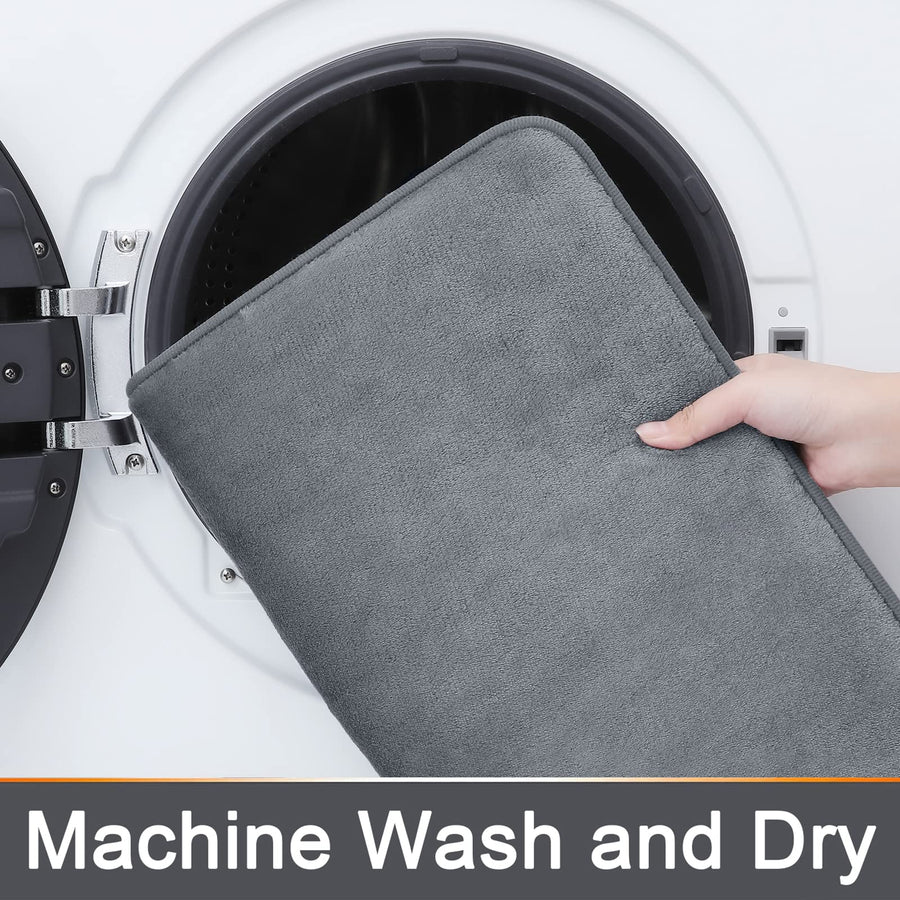Quick Absorbent Anti Slip Memory Foam Bath Mat - Image 3
