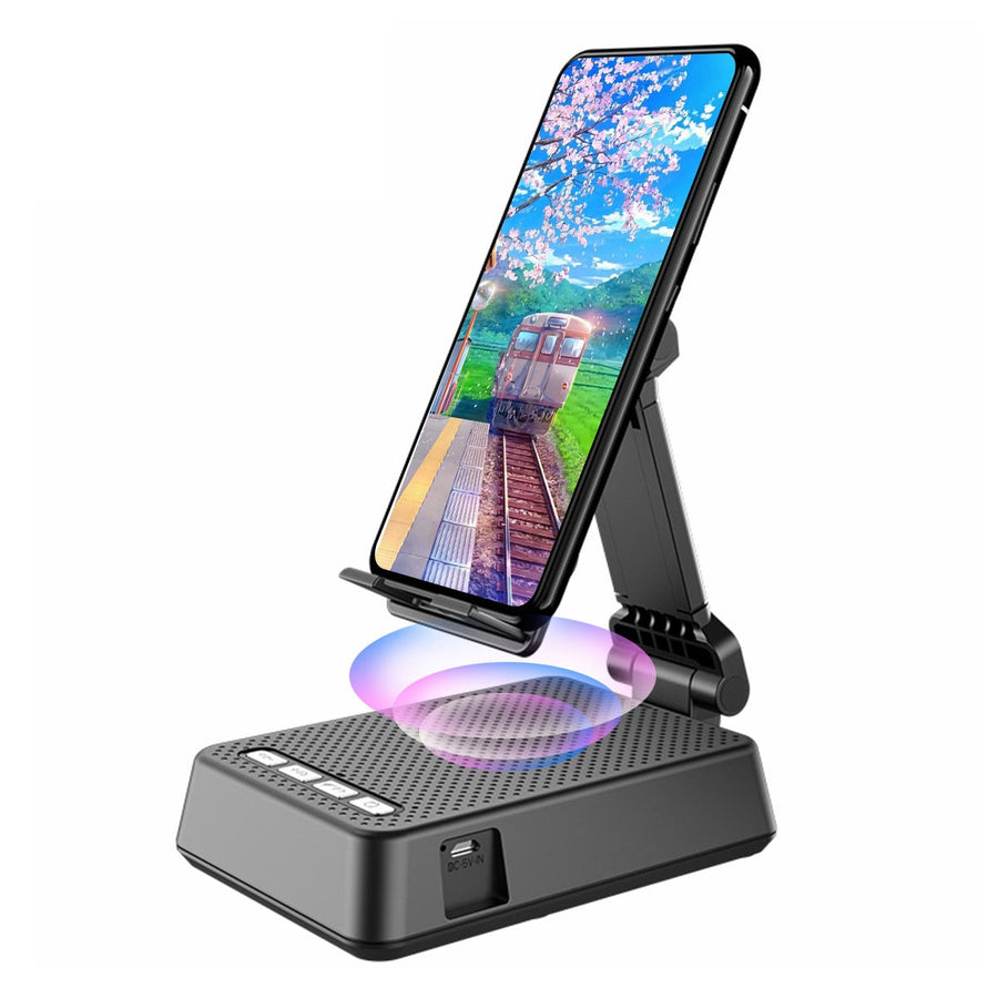 Universal Foldable Bluetooth Speaker Phone Holder - Image 6