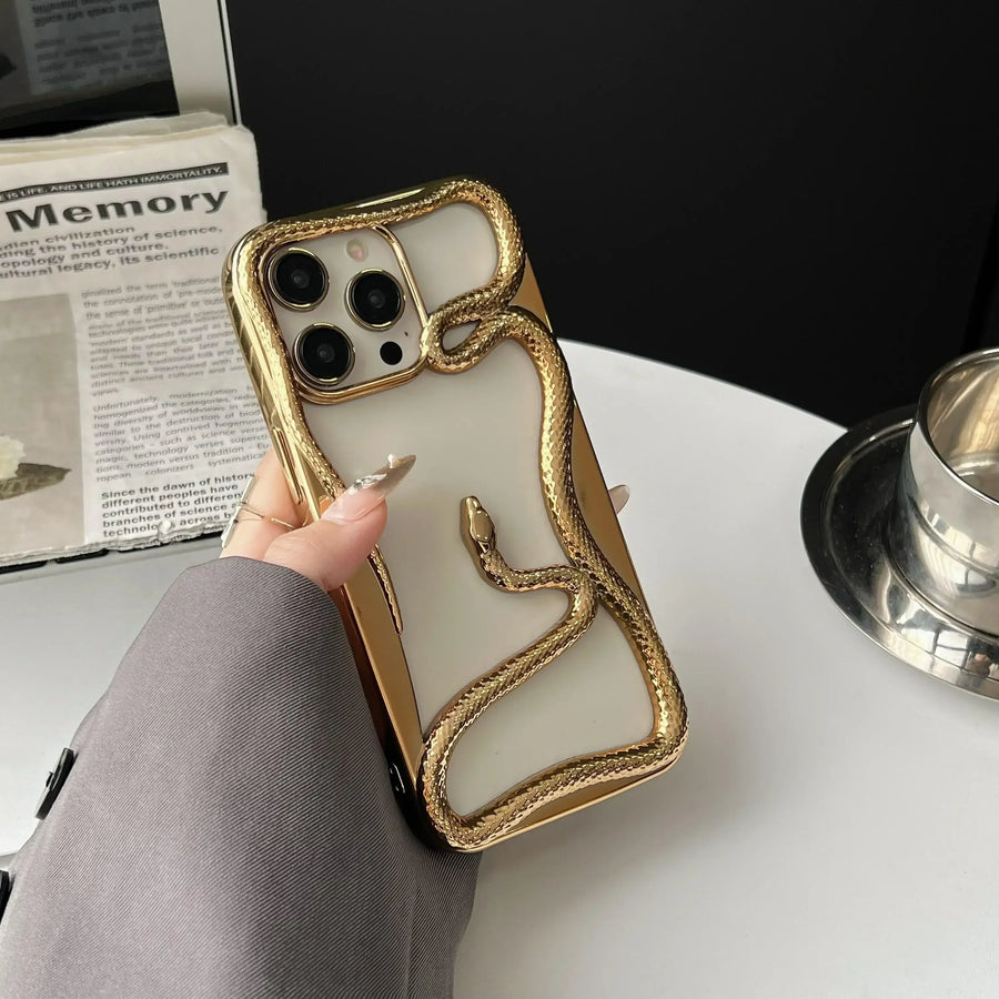Snake Wrap Retro Phone Case - Image 5
