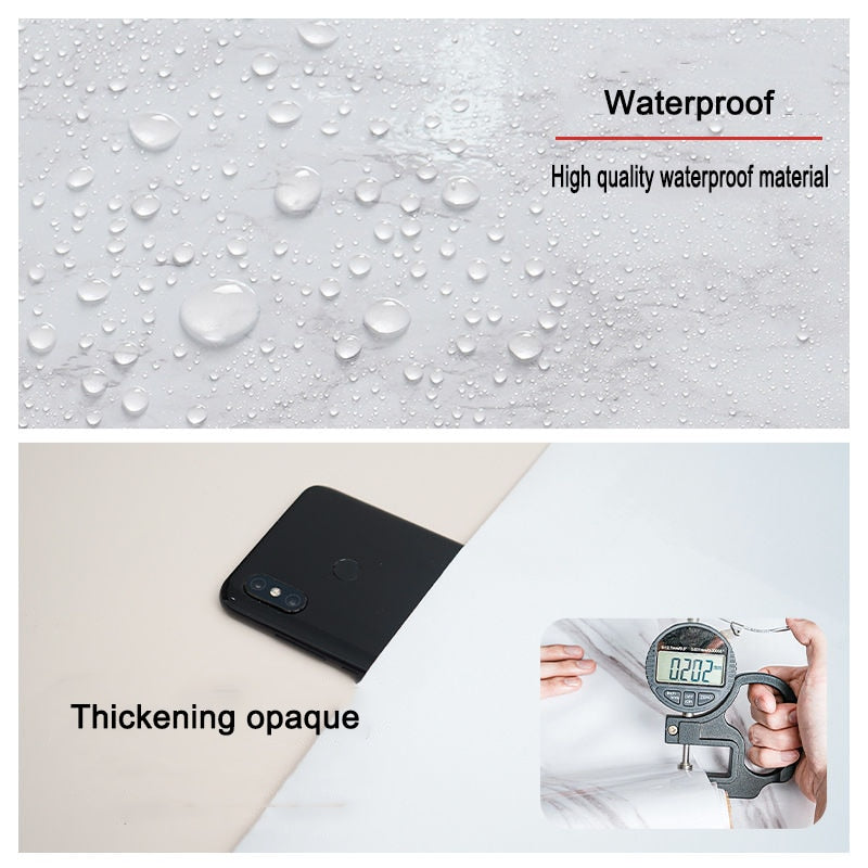 Marble Effect Self-adhesive Waterproof Wallpaper - Image 3