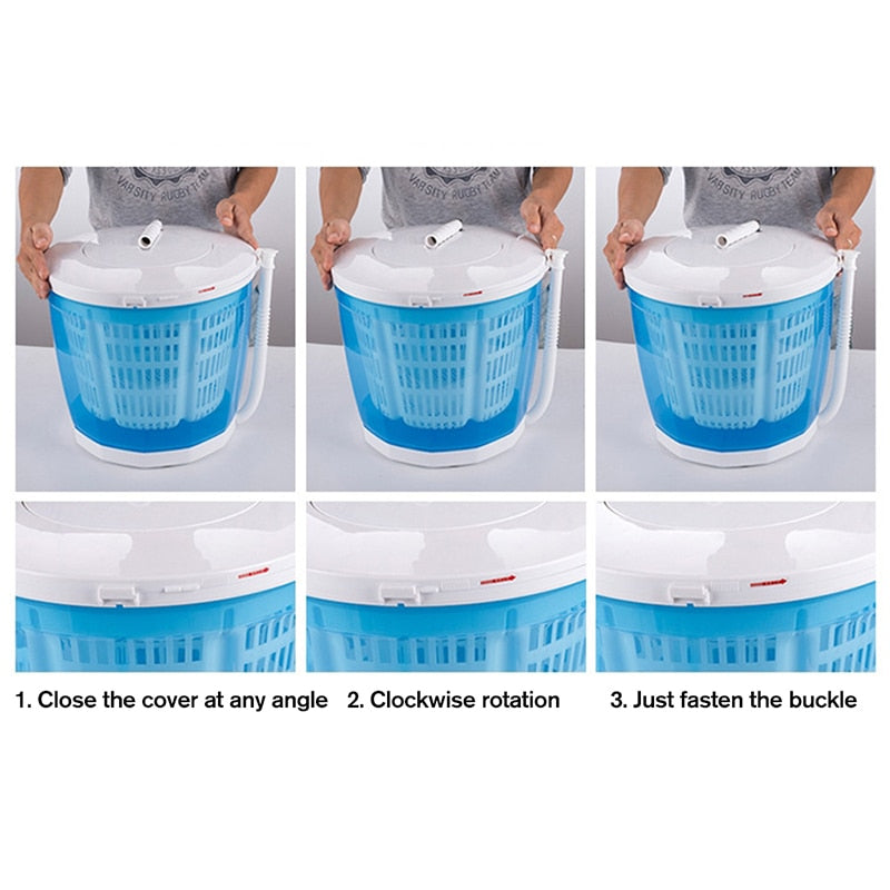 Easy Clean Manual Portable Washing Machine - Image 6