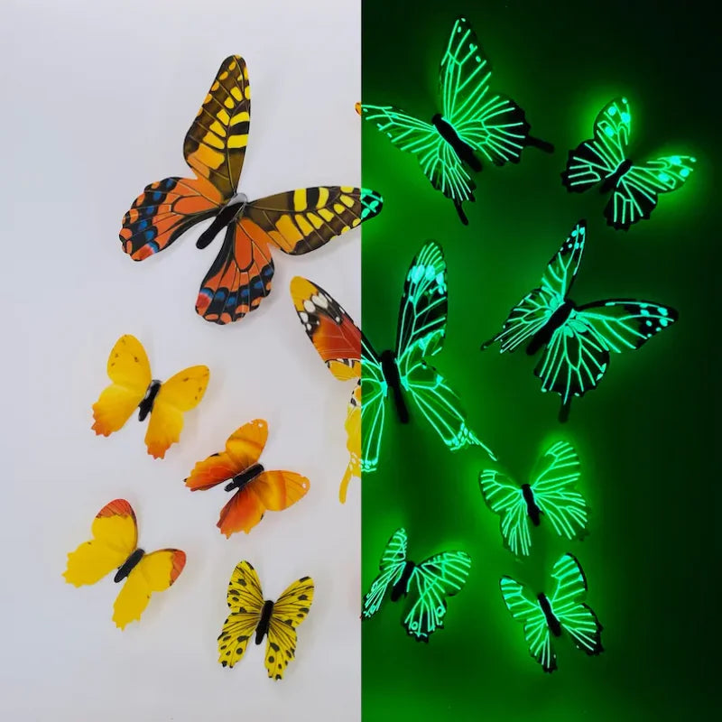 3D Wall Art Magical Luminous Butterfly - Image 9