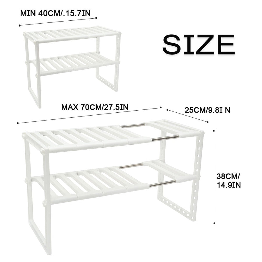 Under Sink Magic Organizer Adjustable Rack - Image 4