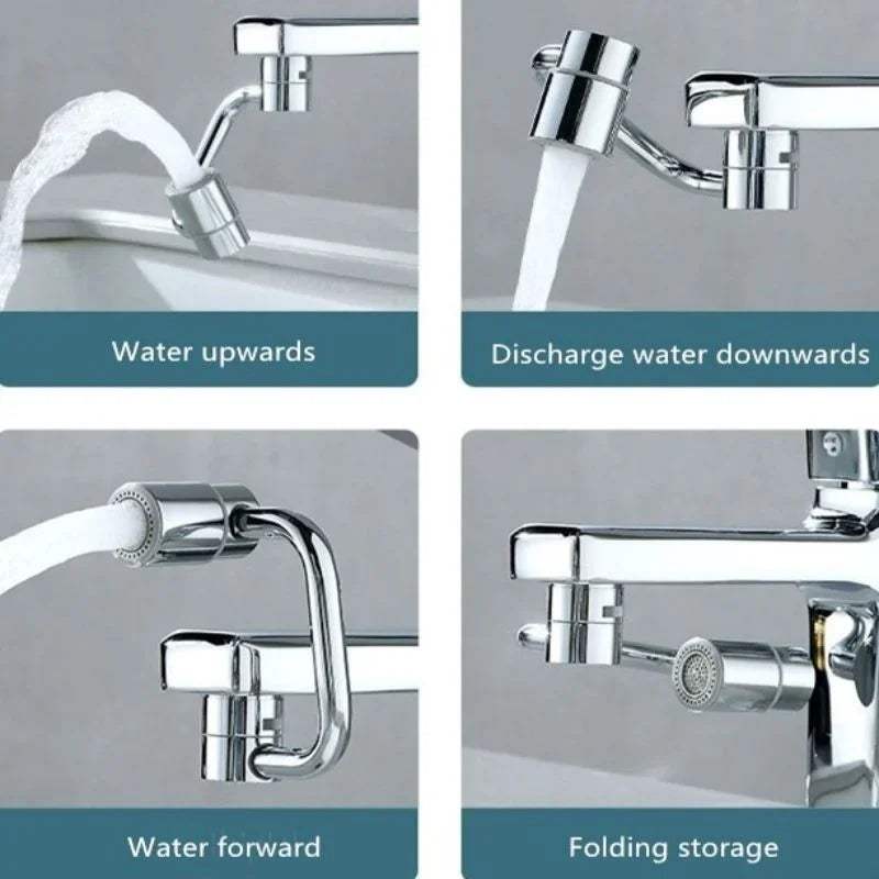 Rotating Multi-Purpose Universal Anti-Splash Faucet Extender - Image 3