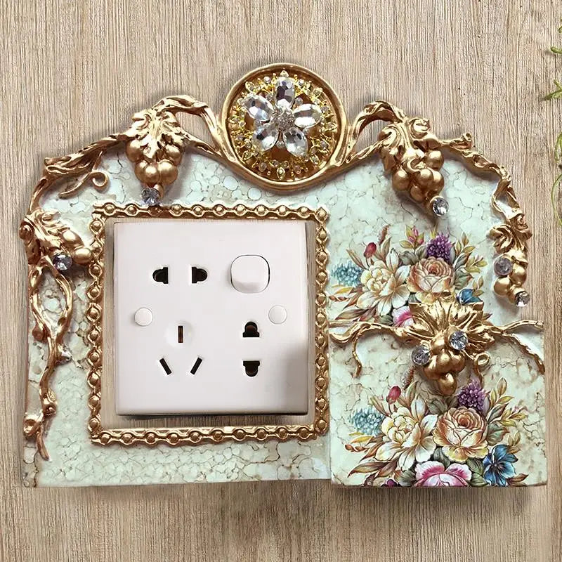 Vintage Flora Butterfly Outlet Organizer - Image 4