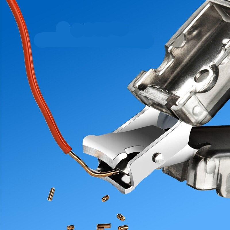 Stainless Steel Nail Clipper Keychain - Image 1