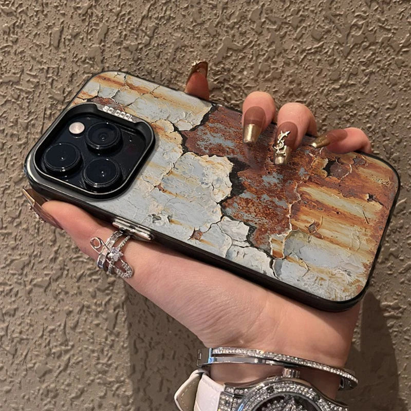 Industrial Rust Finish Shockproof iPhone Case - Image 7
