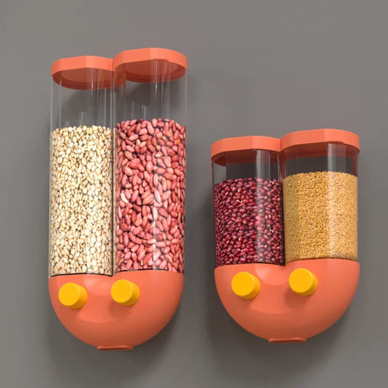 Clear View Wall-Mounted Multi Grain Dispenser - Image 1