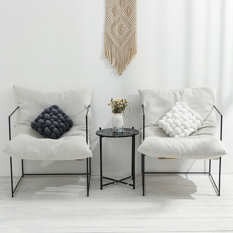 Knotted Ball Decorative Pillow - Image 2