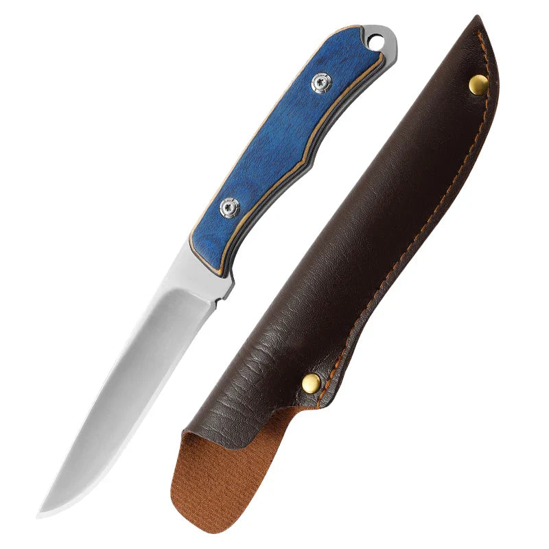 Stainless Steel Durable Wood Handle Knife - Image 6