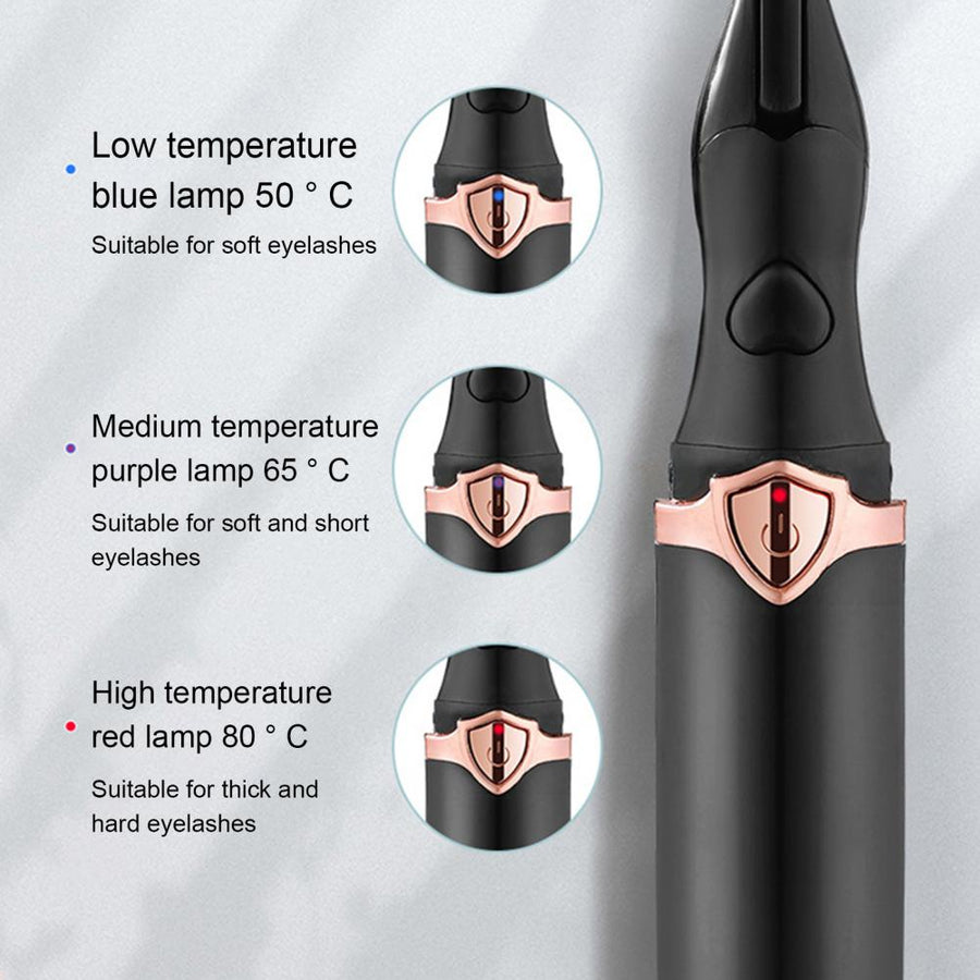 Practical Beauty Anti-Scald Electric Eyelash Curling Tool - Image 3