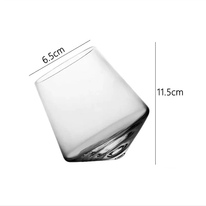 Tilted Base Whiskey Rocking Glass - Image 6