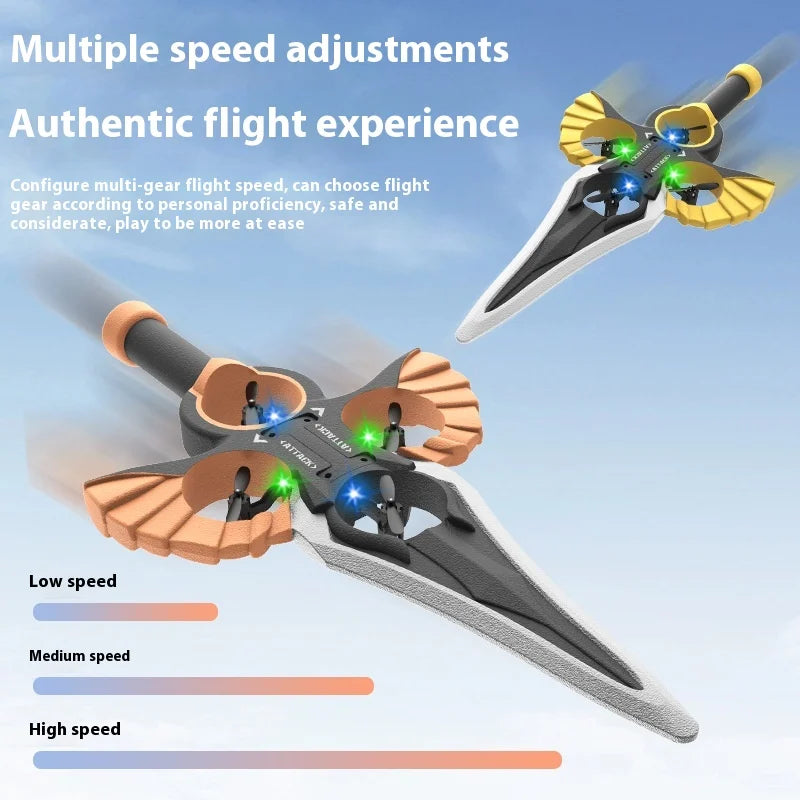 Flying Battle Sword Remote Control Drone Toy - Image 1