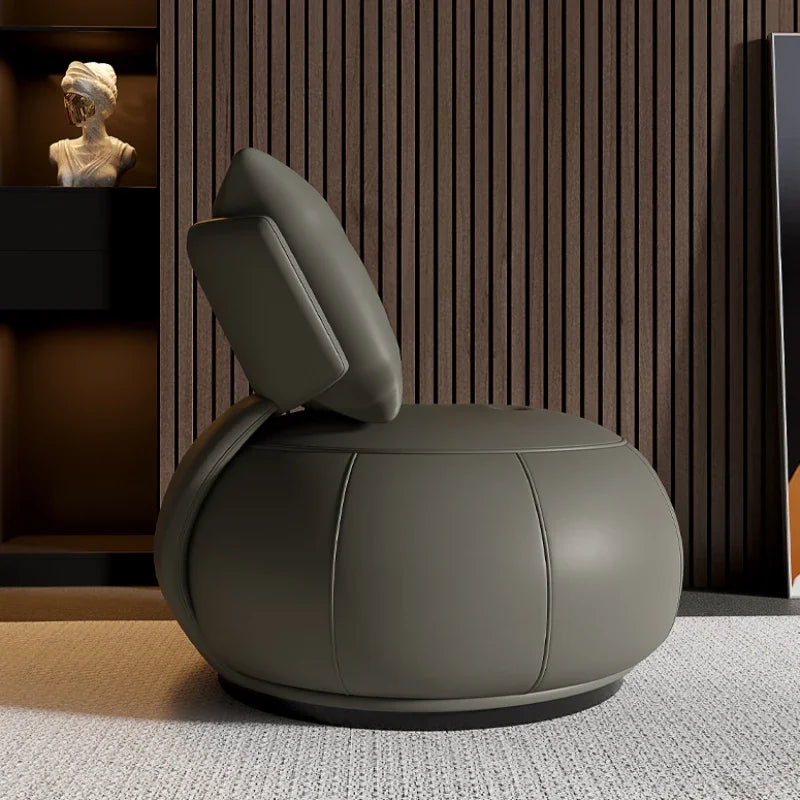 Ergonomic Back Support Rotating Lounge Chair - Image 1