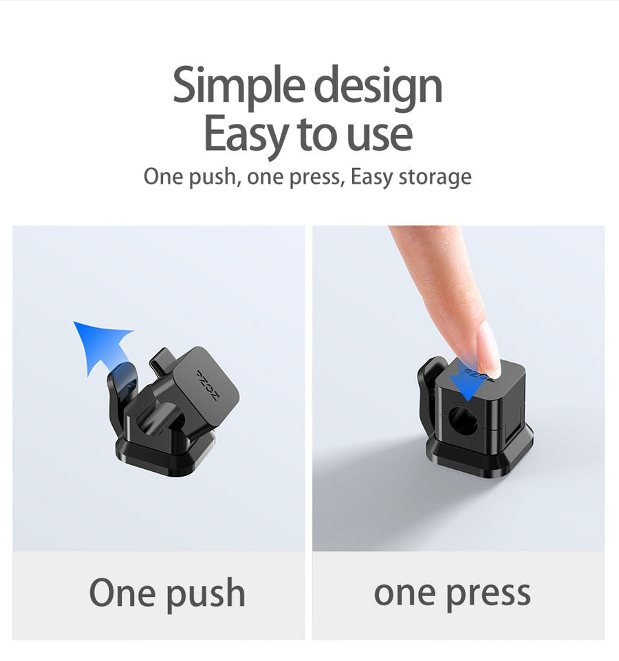 Sticky Cable Organizer Clips - Image 1
