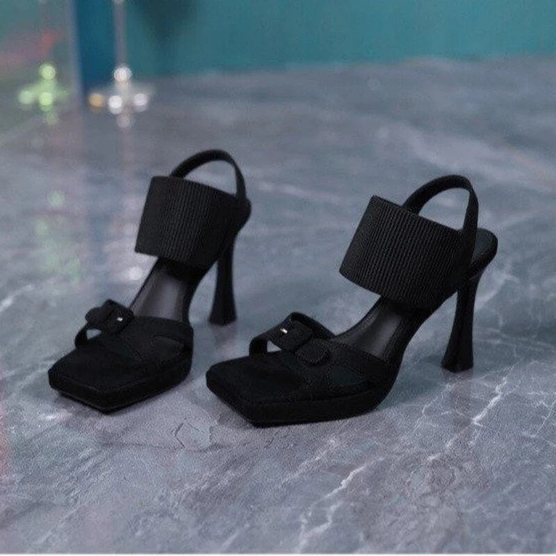 Sun Kissed Charming Women High Heel Sandals - Image 1