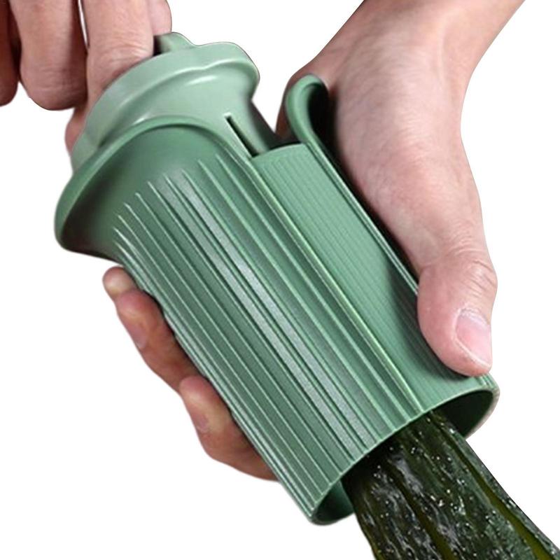 Multifunctional Easy Chop Manual Pump Vegetable Slicer - Image 4