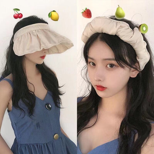 Adjustable Foldable Beach Sun Hat - Image 0