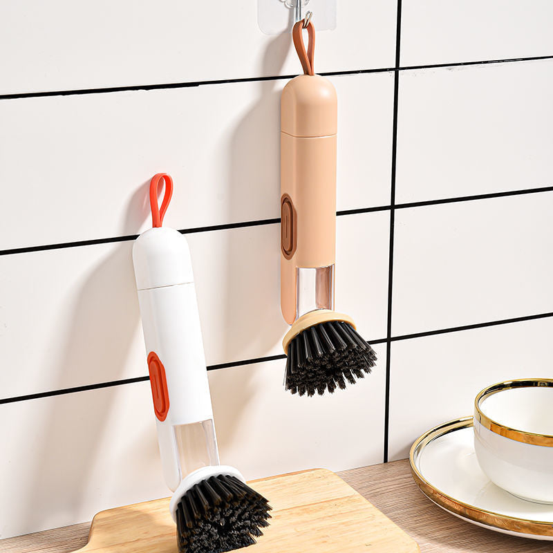 Dish Scrubber Soap Dispenser Brush - Image 5