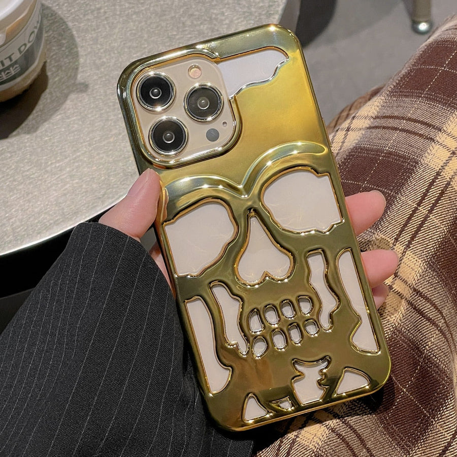 Gothic Midnight Skull Phone Case - Image 10