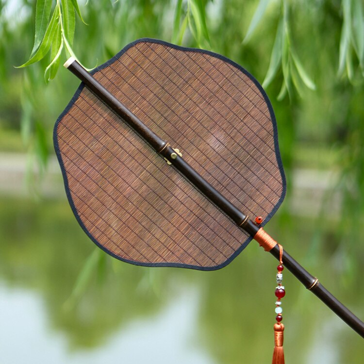Foldable Bamboo Silk Hand Fan - Image 14
