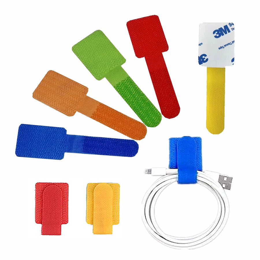 Self-Adhesive Reusable Cable Organizer Set - Image 4