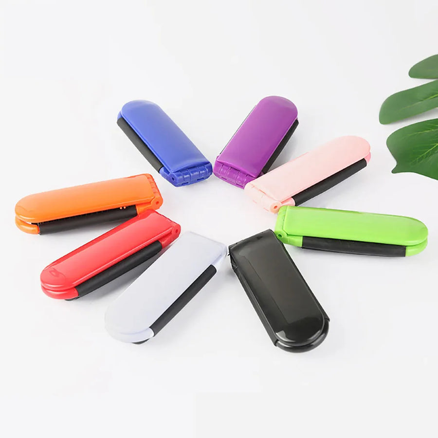 2in1 Anti-Static Mirror Massage Hair Brush - Image 1