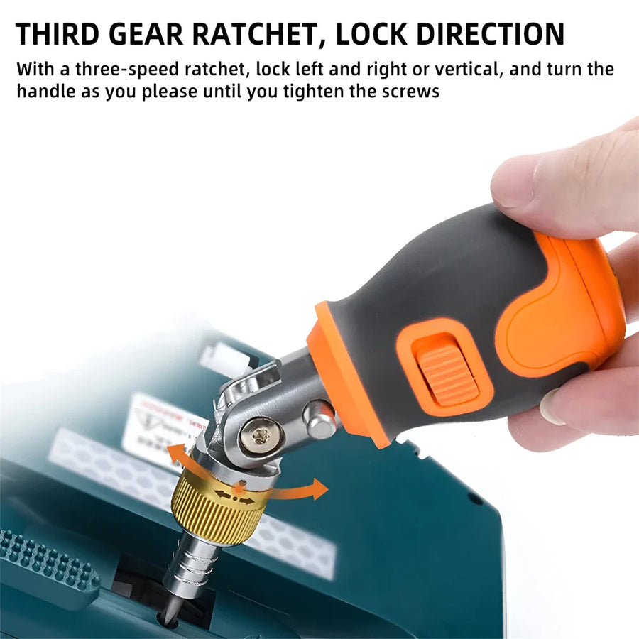 8in1 Mini Magnetic Bits Portable Ratchet Screwdriver - Image 4