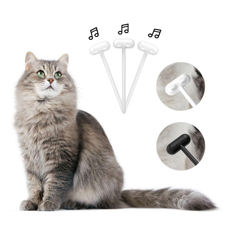 Massaging Cat Grooming Brush - Image 4