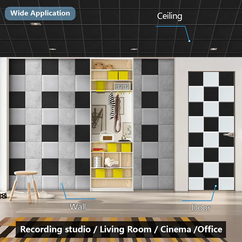 Eco-friendly Acoustic Soundproofing Insulation Panels - Image 4