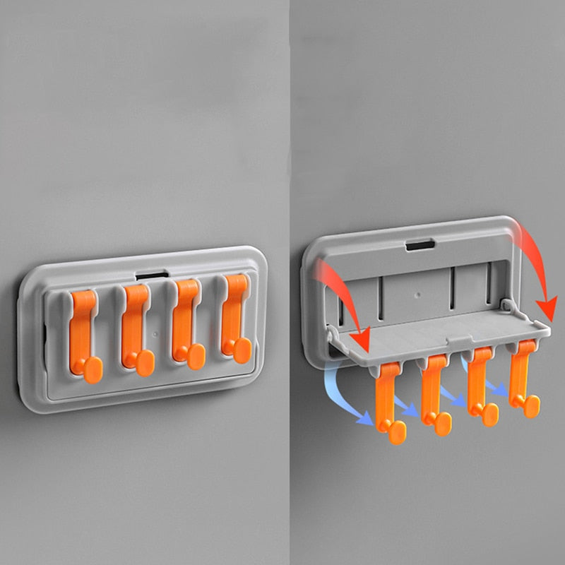 Wall-Mounted Phone Holder Kitchen Organizer Rack - Image 1