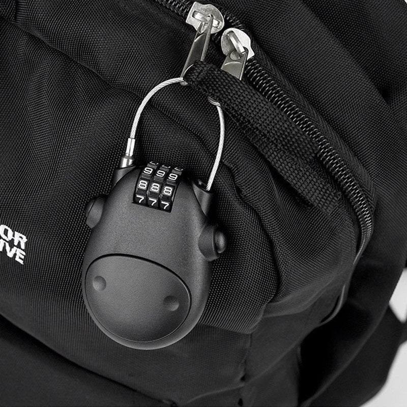 Telescopic Steel Rope Bicycle Lock - Image 1