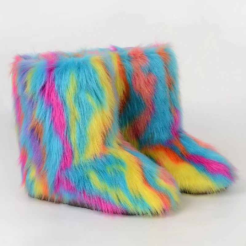 Wild Paw High Fluff Fantasy Boots - Image 5