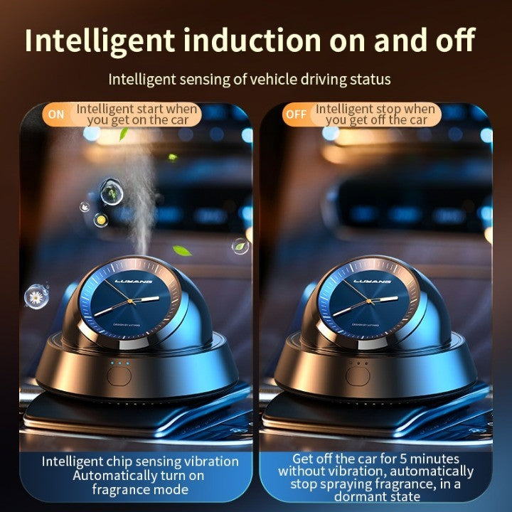 Auto Aroma Smart Clock Car Air Freshener - Image 2