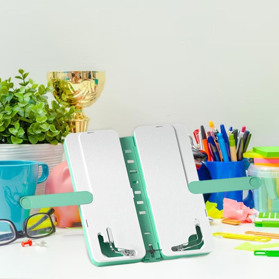 Study Now Multifunctional Foldable Book Stand Pencil Case - Image 3
