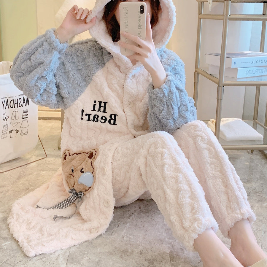 Cozy Thick Winter Blanket Pajamas - Image 8