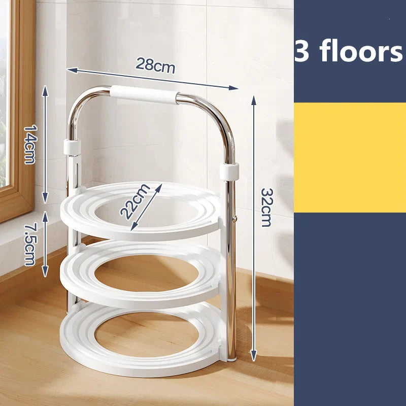 Stack Ease Compact Kitchen Organizer Rack - Image 6