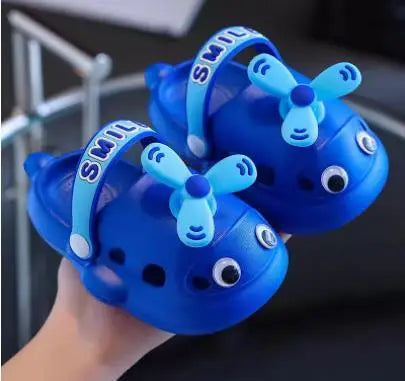 Cartoon Airplane Outdoor Summer Kids Slippers - Image 4
