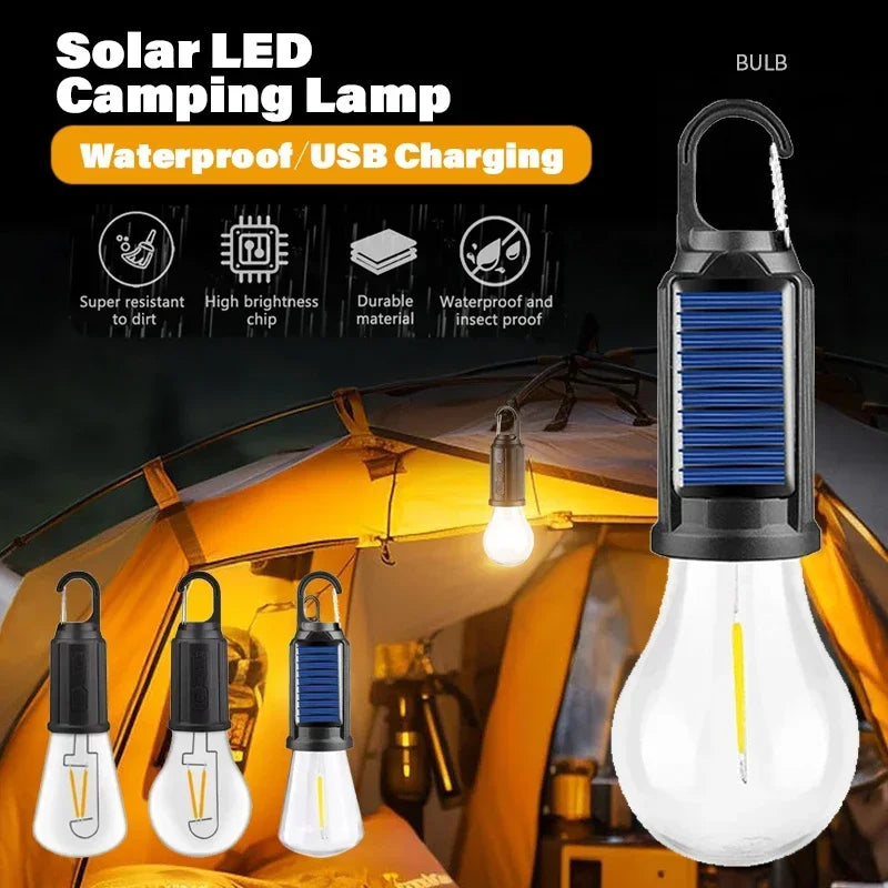 Camping Go Solar Powered Waterproof Light - Image 2
