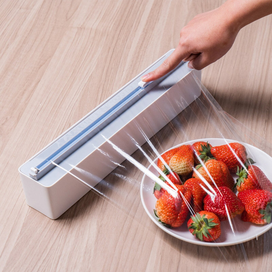 Wall-Mounted Adjustable Plastic Wrap Dispenser - Image 4