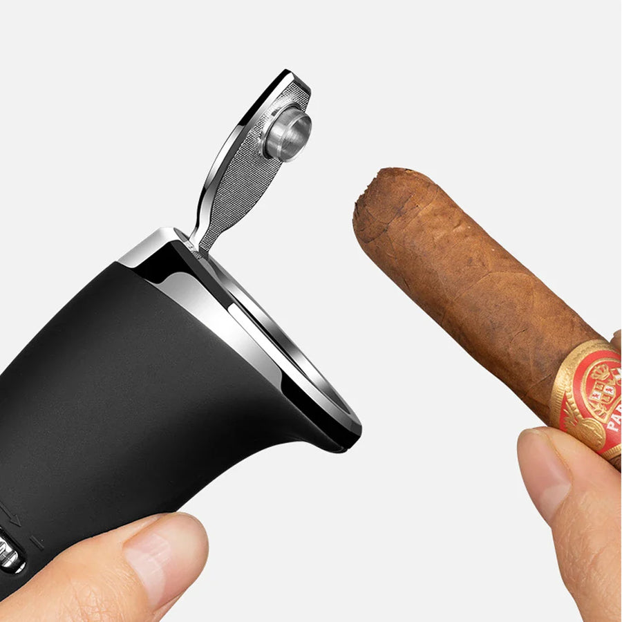 Portable Butane Torch Jet Flame Windproof Lighter - Image 4