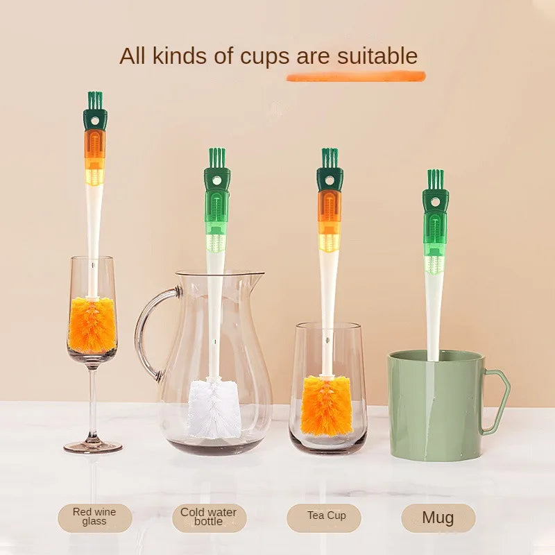 Ultra Scrub Multipurpose Long Arm Kitchen Brush Set - Image 3