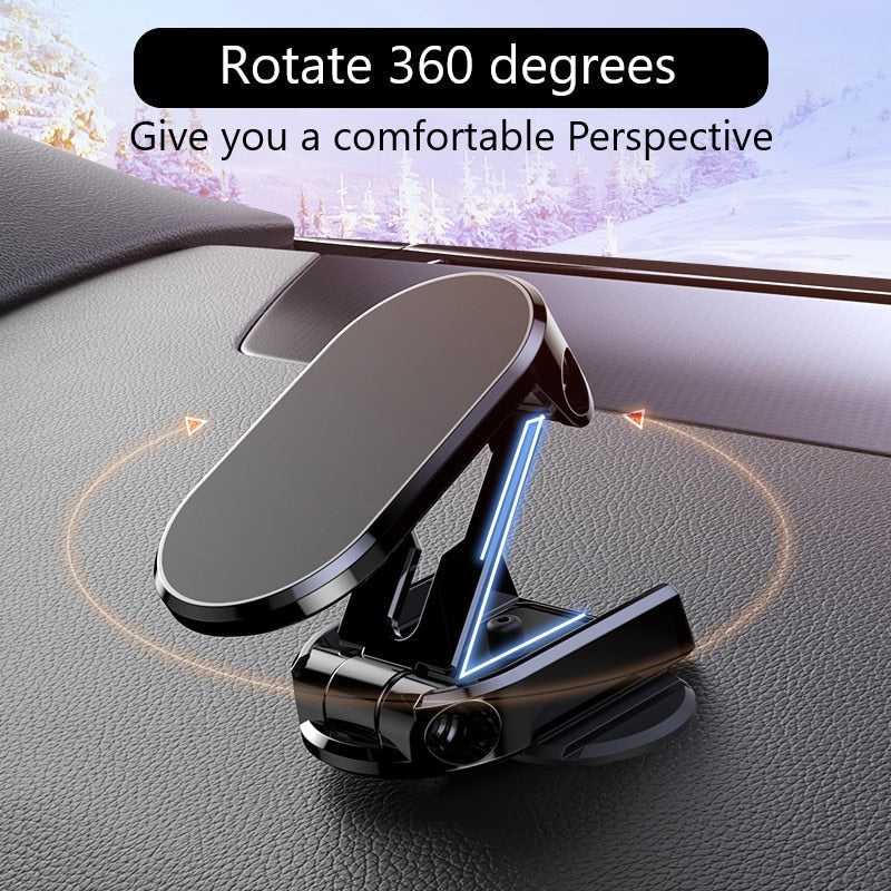 Rotatable Magnetic Dashboard Car Phone Holder - Image 4