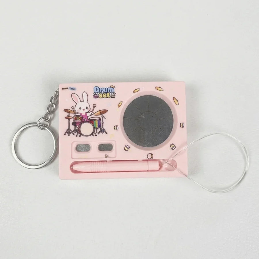 Mini Mixtape Music Player Keychain