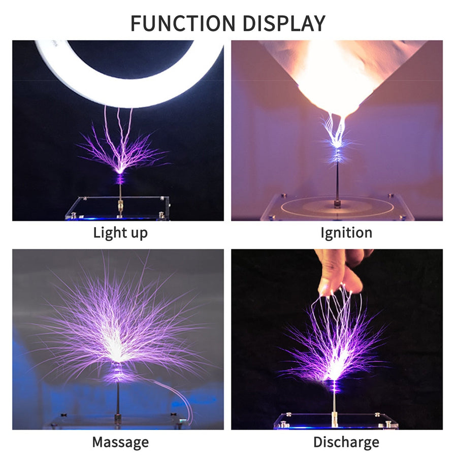 Wireless Tesla Coil High-Frequency Lighting Speaker - Image 4