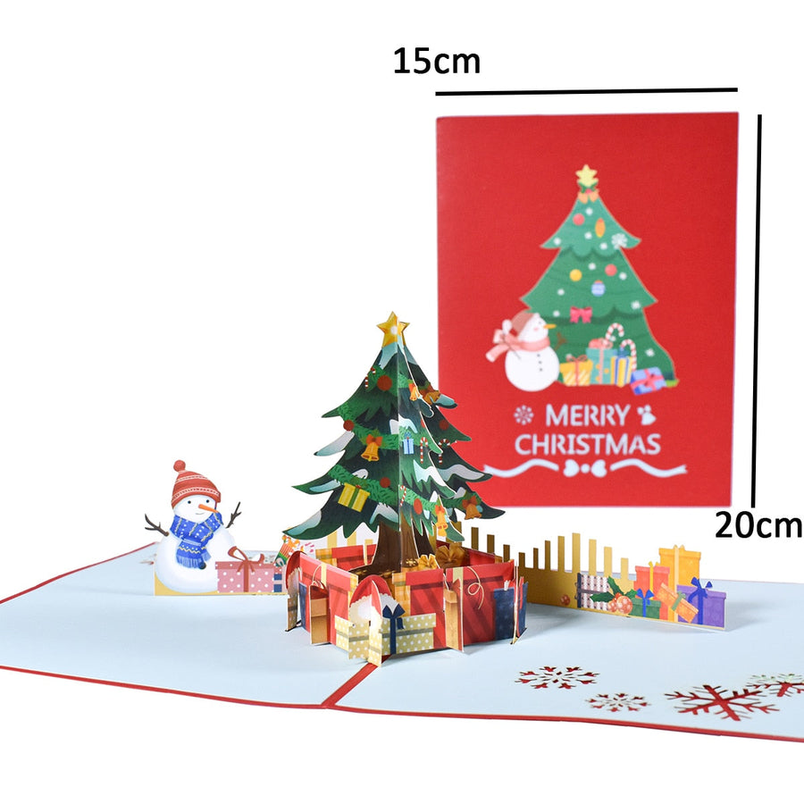 3D Pop-Up Cheerful Christmas Gift Cards - Image 18