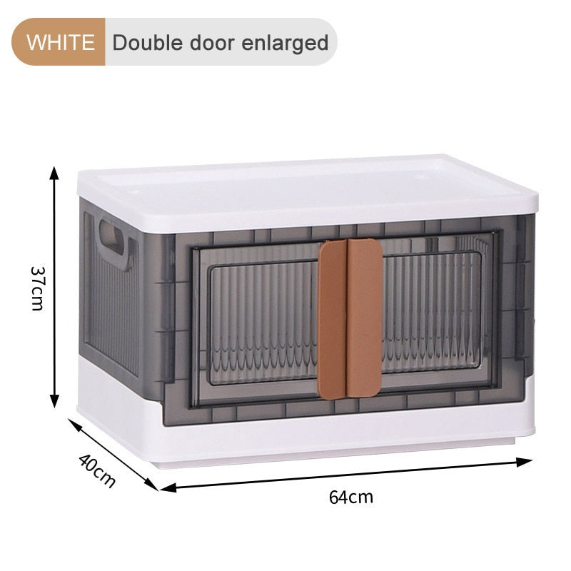Space saving Transparent Folding Storage Box - Image 7