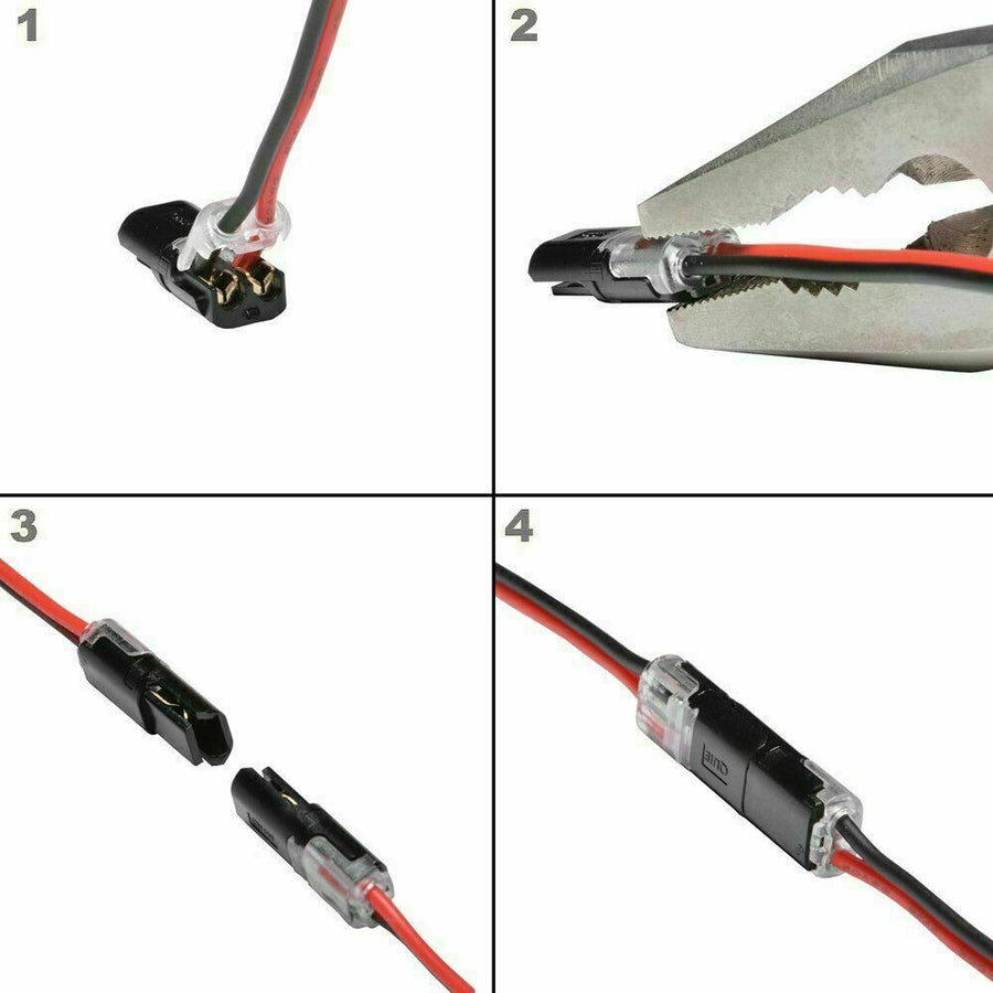 Waterproof Electrical Wire Cable Connector Set - Image 5