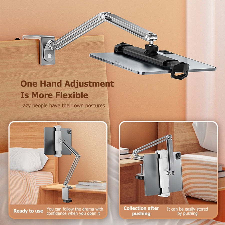 Easy Reach Adjustable Long Arm Phone Holder - Image 5