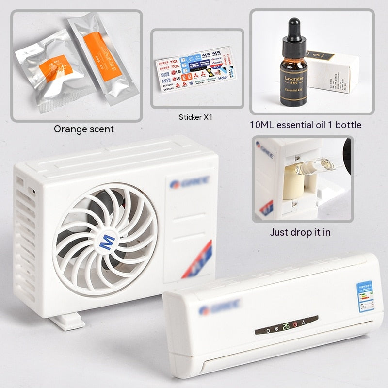Mini Solar AC Car Aromatherapy Decor - Image 11